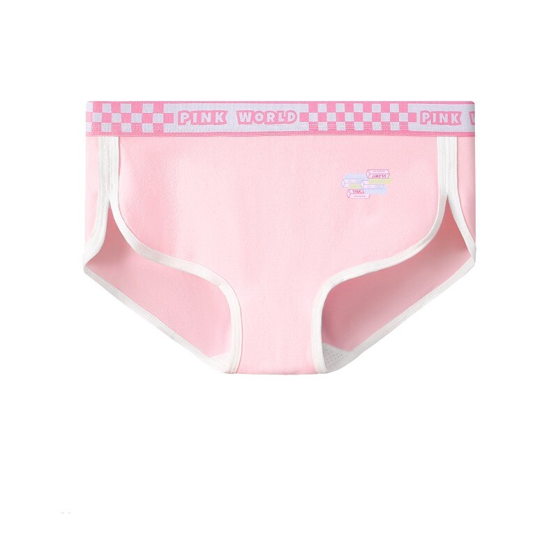 New Mid Waist Antibacterial Breathable Sports Triangle Panties Women’s Underwear