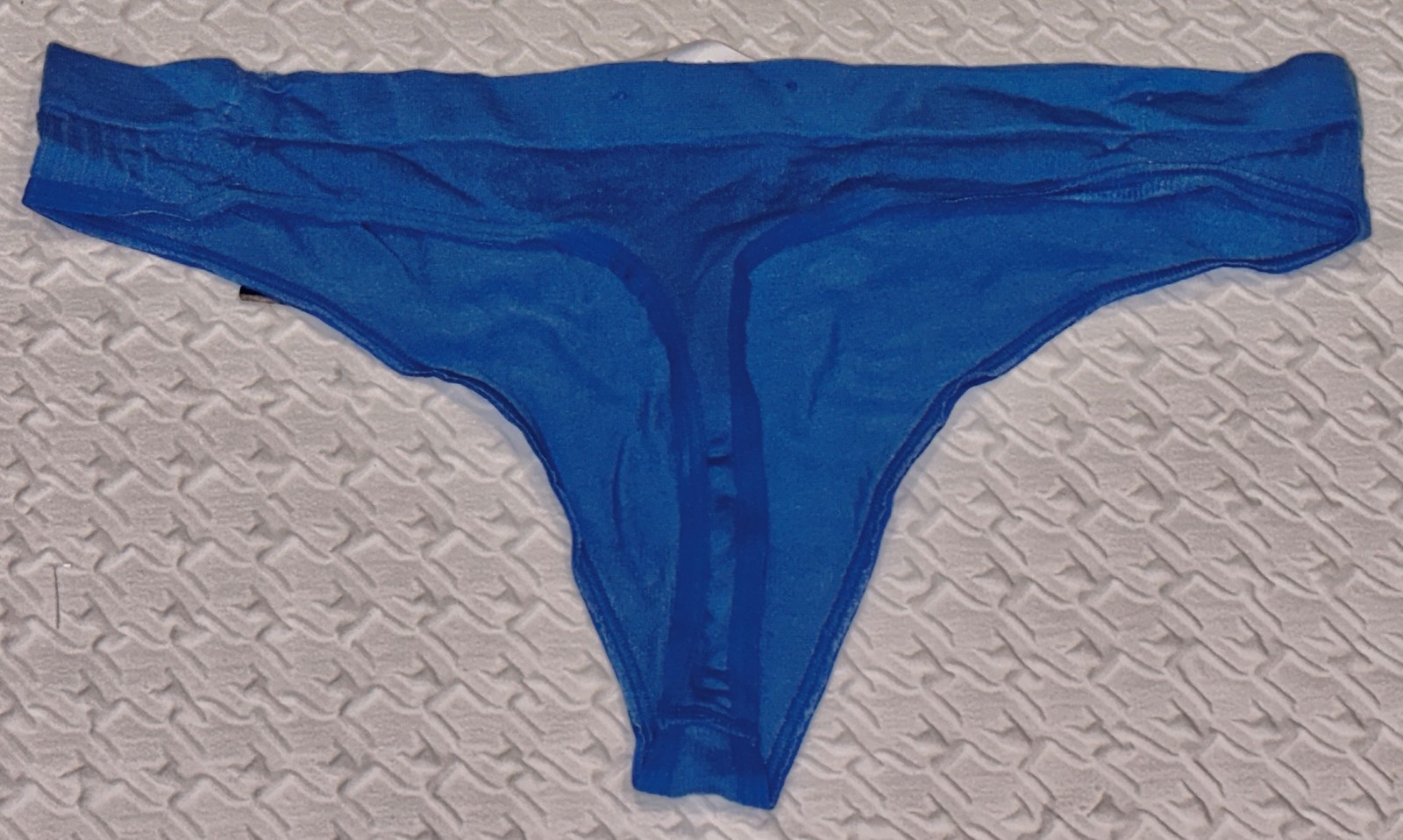 CHAMPION Sustainable Seamless Blue Jay Thong Panty NEW Womens Sz S 5 XL 8