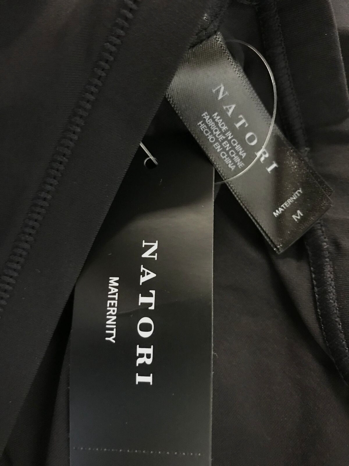 $25 Natori Women’s Black Solid Bliss Perfection Maternity Brief Size Medium