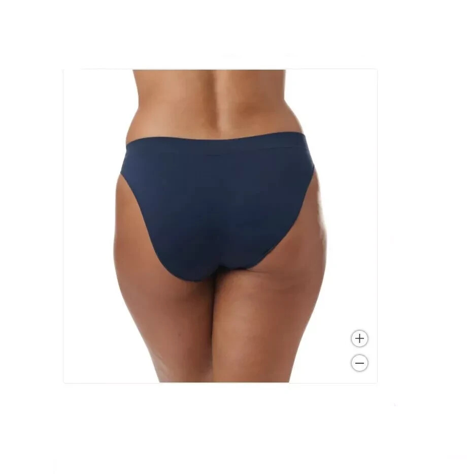 NEW Womens Adidas Seamless Bikini Underwear, 4 Pack, Stretch, Size XLARGE