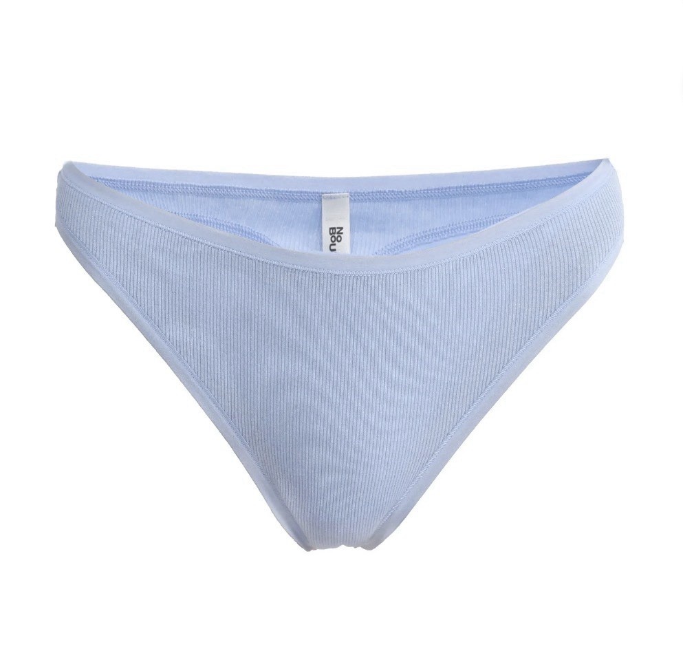 5-Pair NO BOUNDARIES Women’s Size XS (0-2) Mid-Rise Thong Ribbed Stretch Cotton