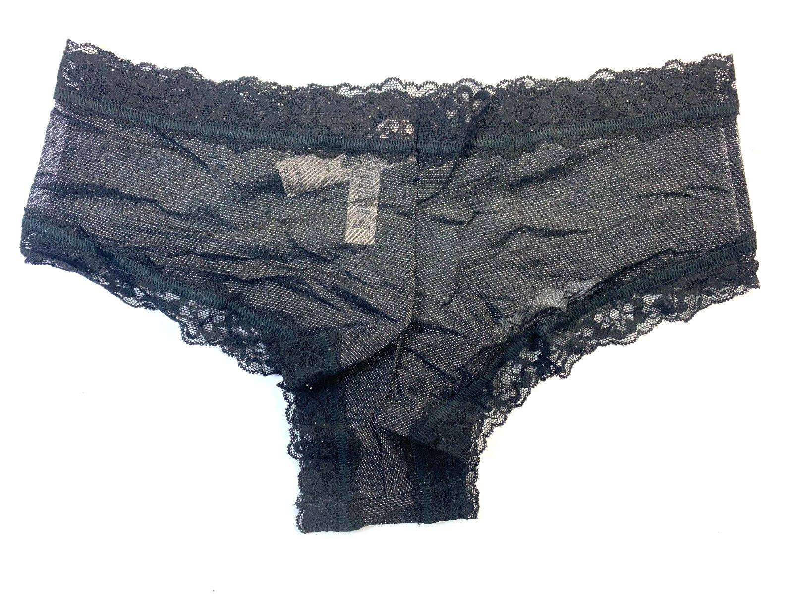 NWT Victoria’s Secret THE LACIE Sequin Posey Mesh Cheeky Panty Medium