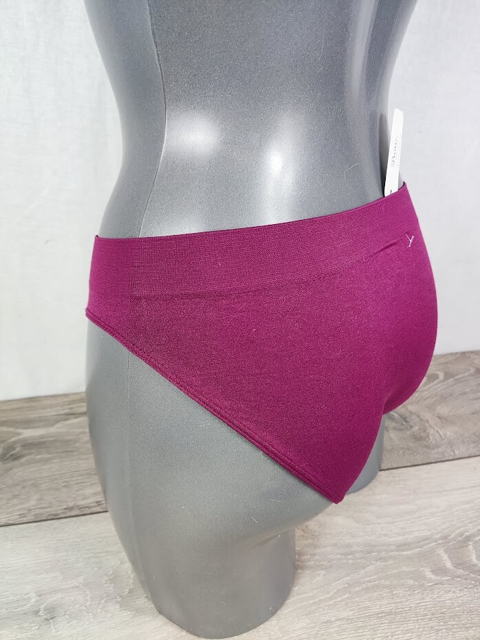 NEW BOUX AVENUE Grape Seamfree High Leg Brief Lingerie Underwear Sizes: XS- M