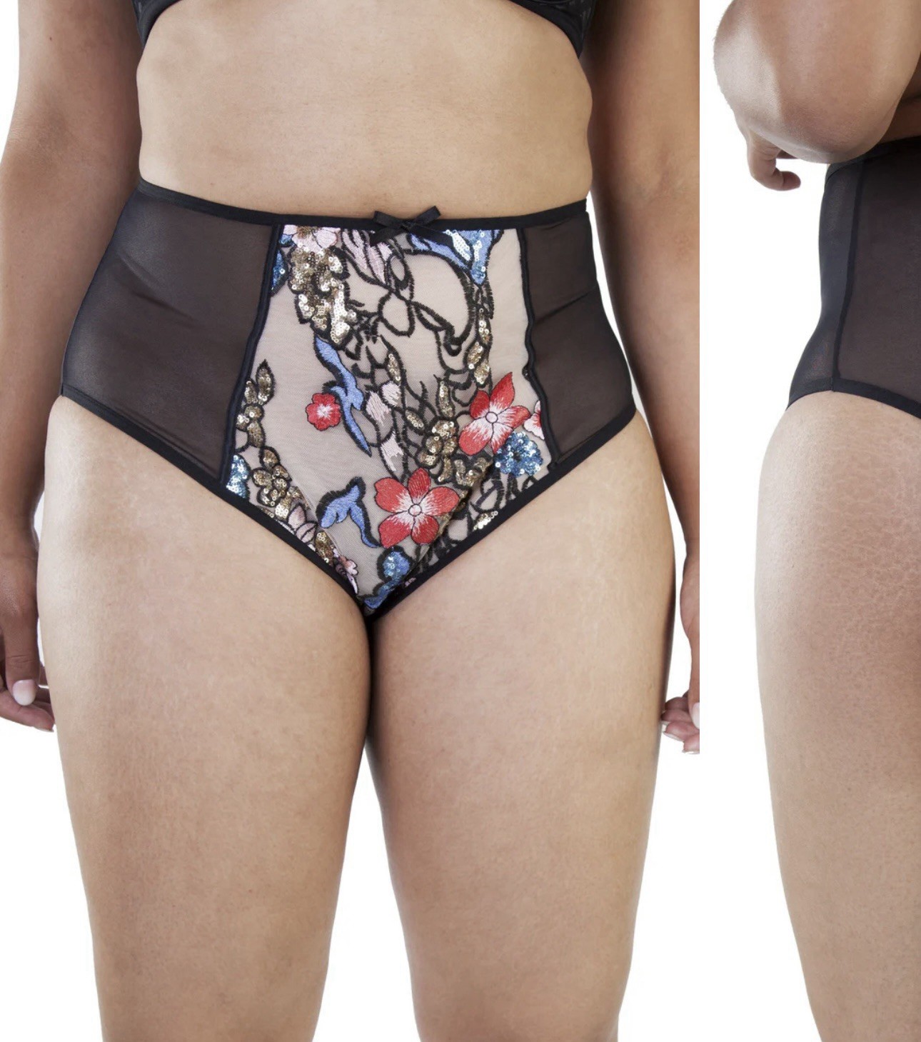 Gabi Fresh x Playful Promises Sequined High Waist brief US 18