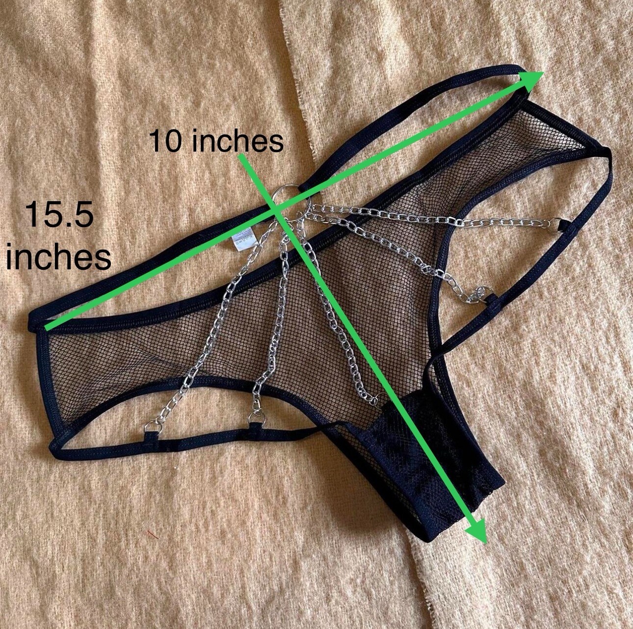 Sexy Women Underwear Chain G-String with Chain Mini Thong Panties Waist outfit
