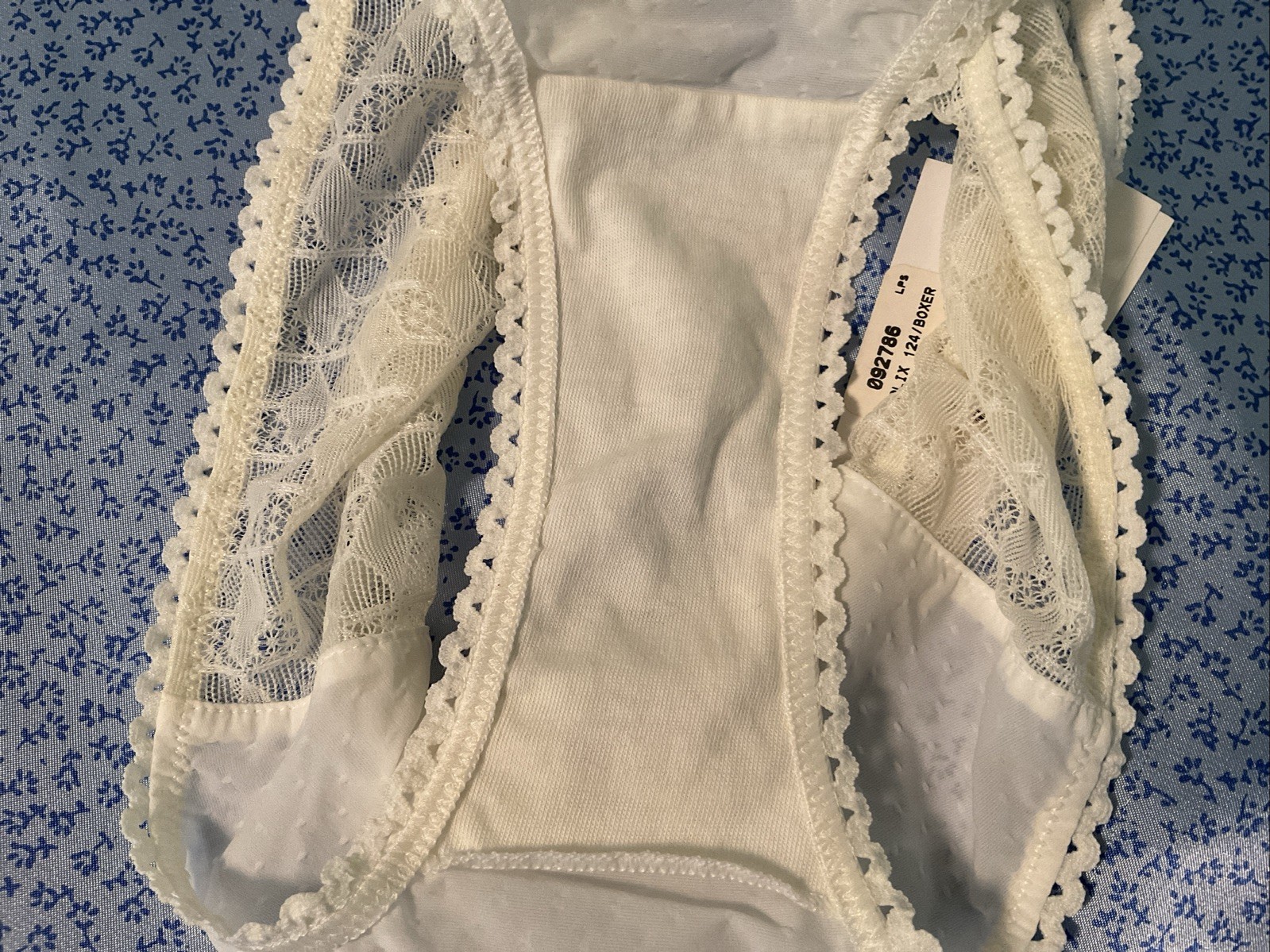 Princesse Tam Tam Ivory Panties Zalix Size S French MSRP$53 Feminine Fairy NWT