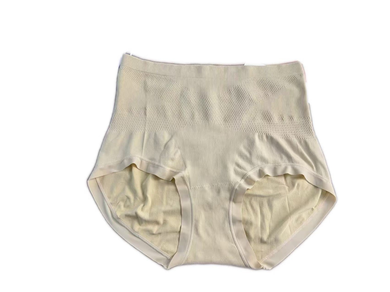 6pcs Plus Size Nylon High-Waisted Tummy Control Panties for Women 155-240 LB