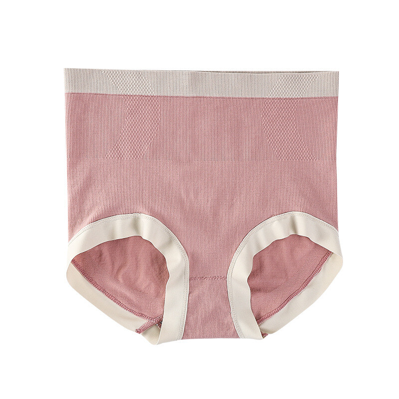 6PCS/LOT Sexy Womens High Waist Panties Brief Full Coverage Underpant Lingeries
