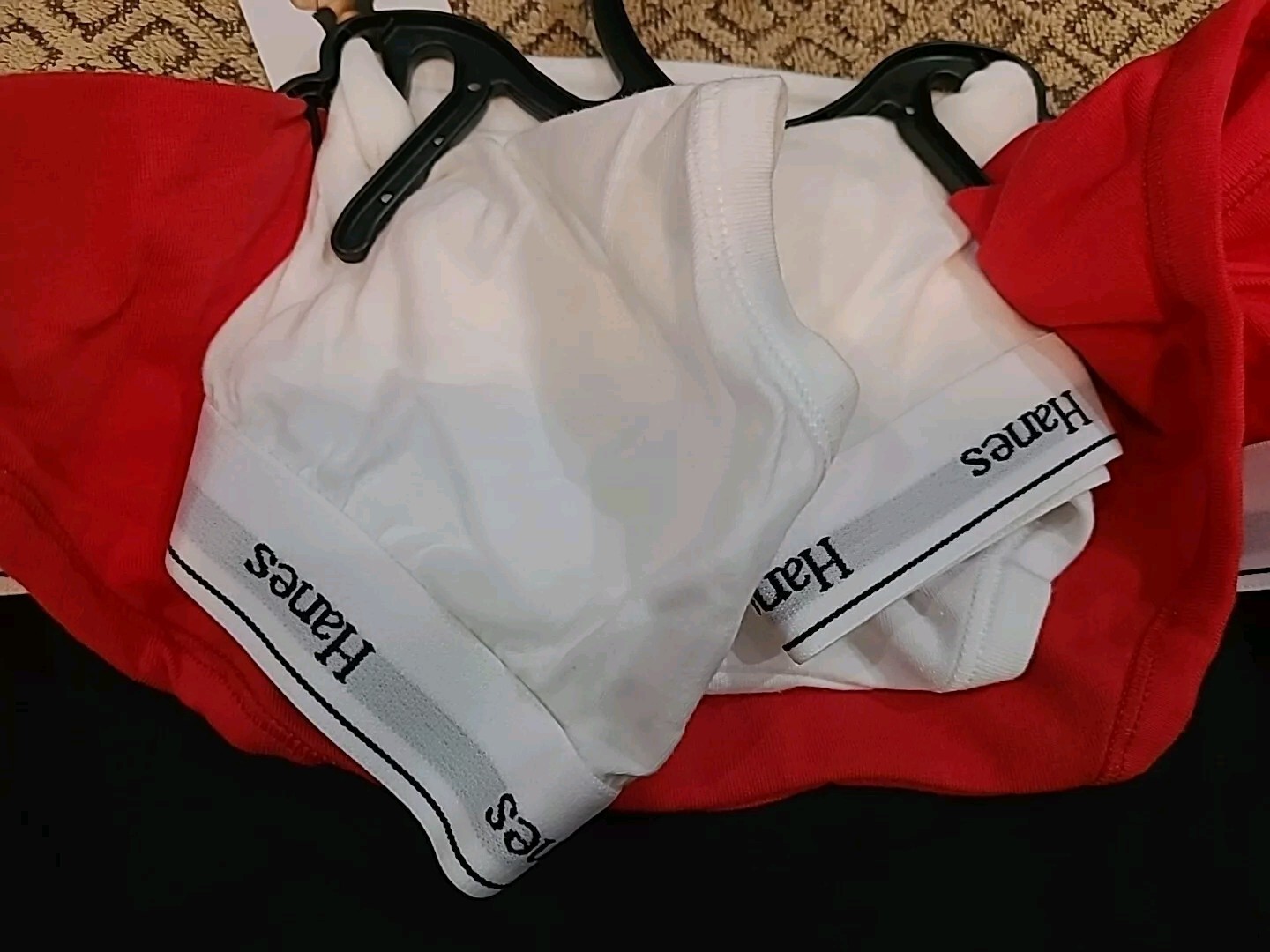 HANES LOGO LASERBOND 3 Pr Hipster Panties Breathable Stretch Cotton 6/M nwt