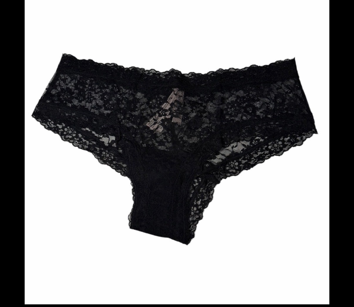 Victoria’s Secret Lace cheeky Panties nude and black women size XXL bundle of 2