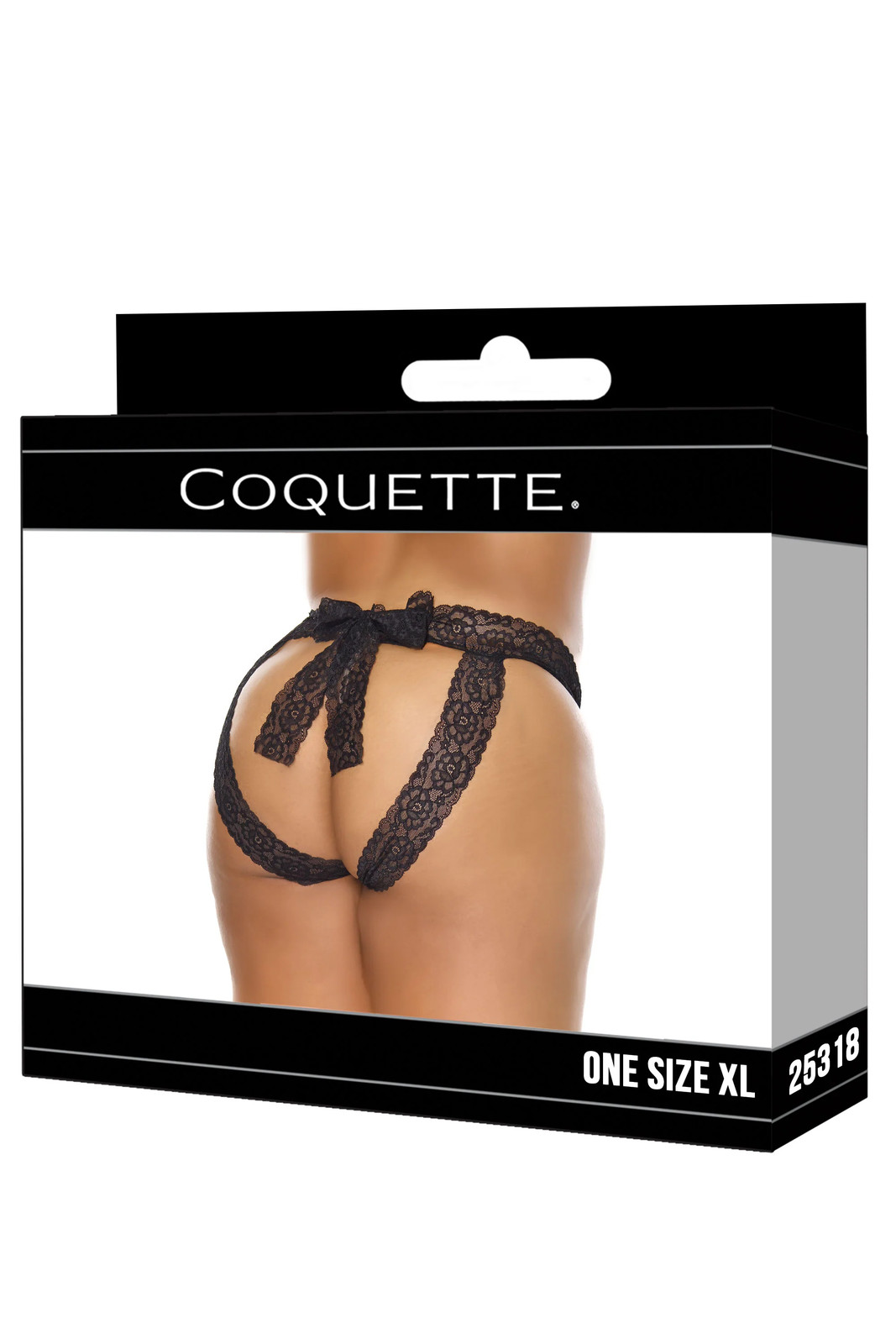 Coquette – 25318 – Panty – BLACK