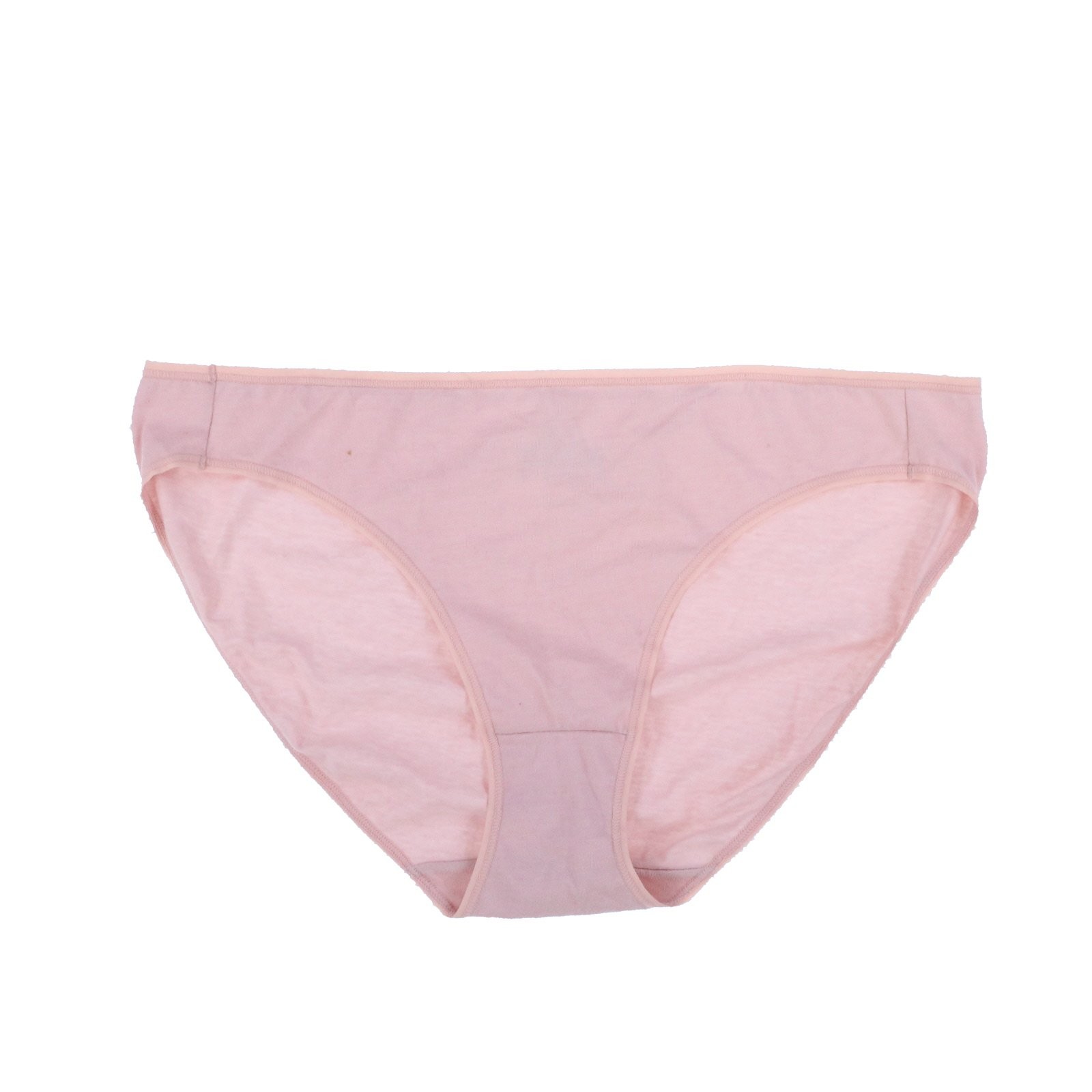 Maidenform Women’s Underwear Cotton Comfort Bikini Sheer Pale Pink 8 New