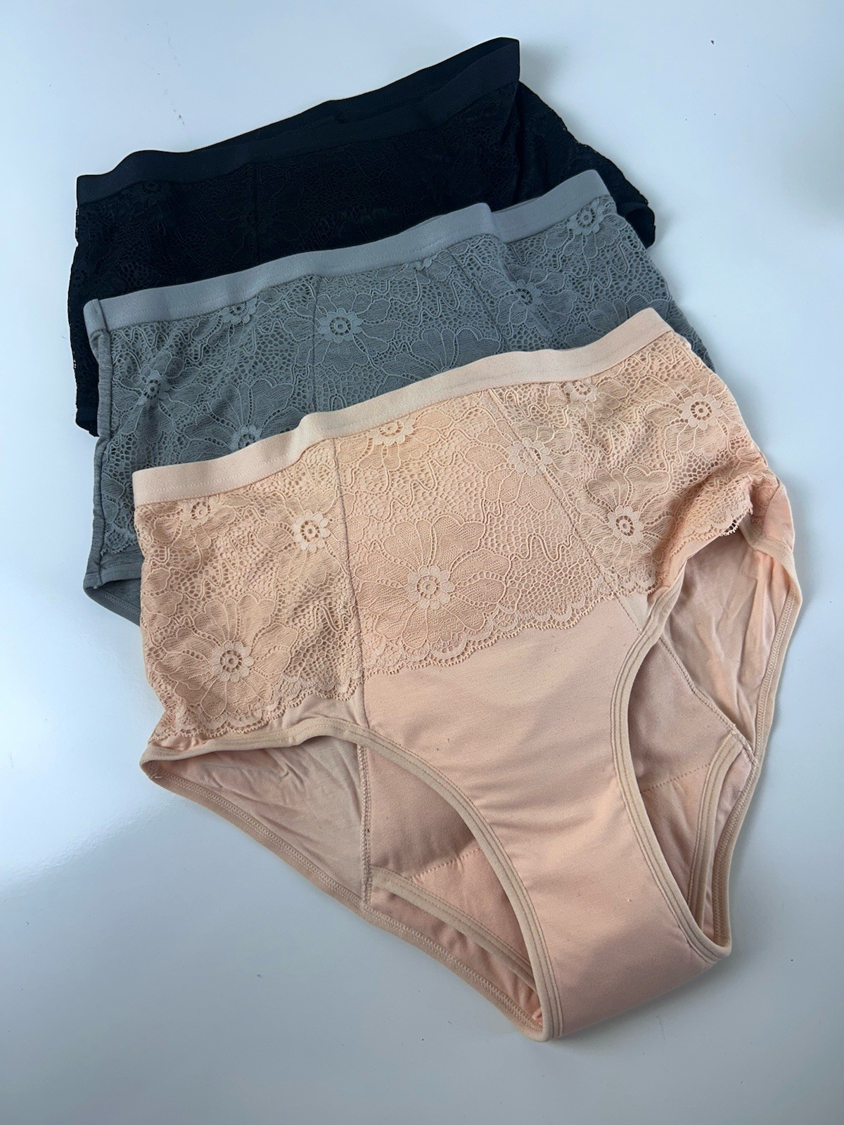 EVELLA Leakproof Underwear Womens XS Mixed Colors Floral Washable Reusable
