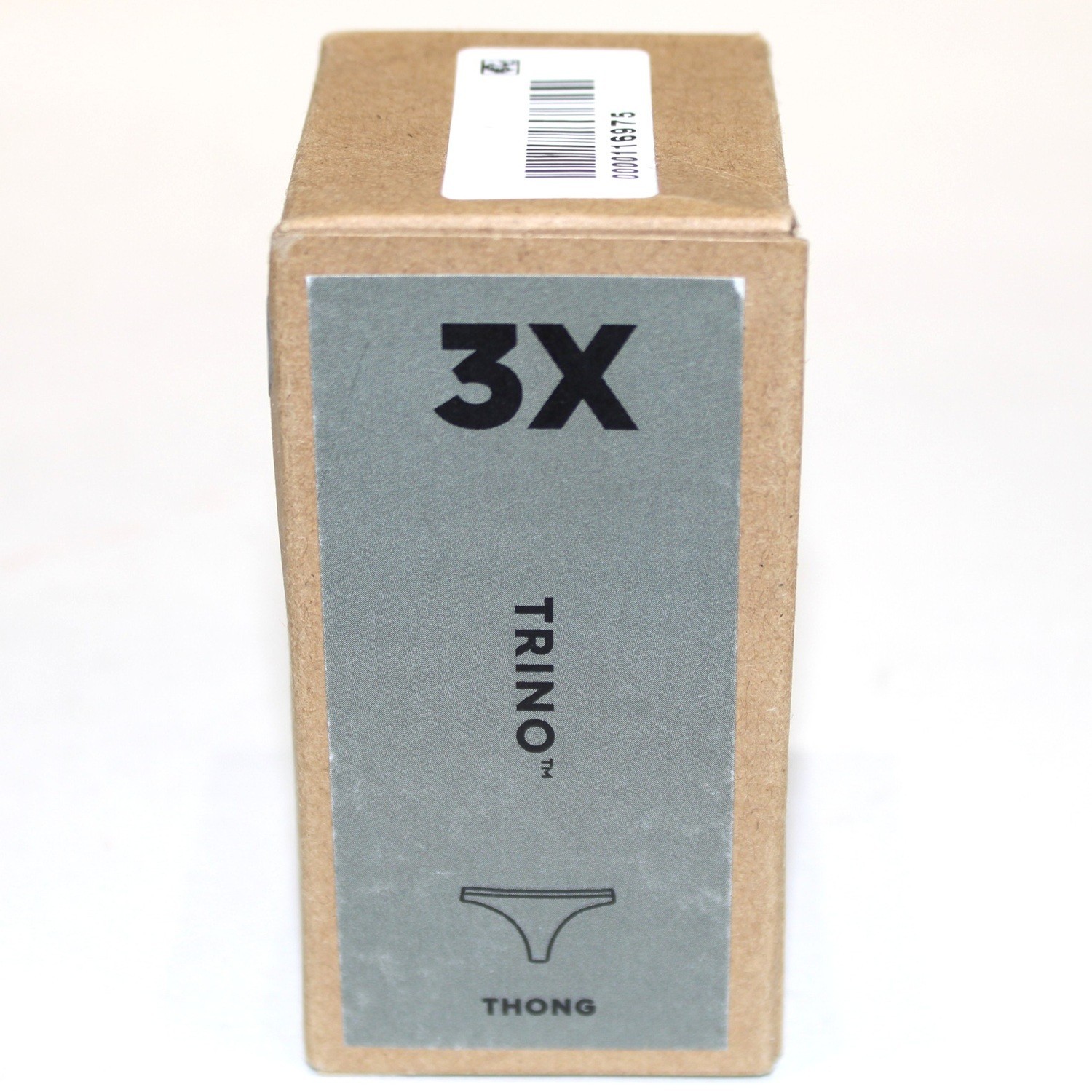 Allbirds Trino Thong Underwear Boulder Gray Merino Wool Blend 3X 39-40″
