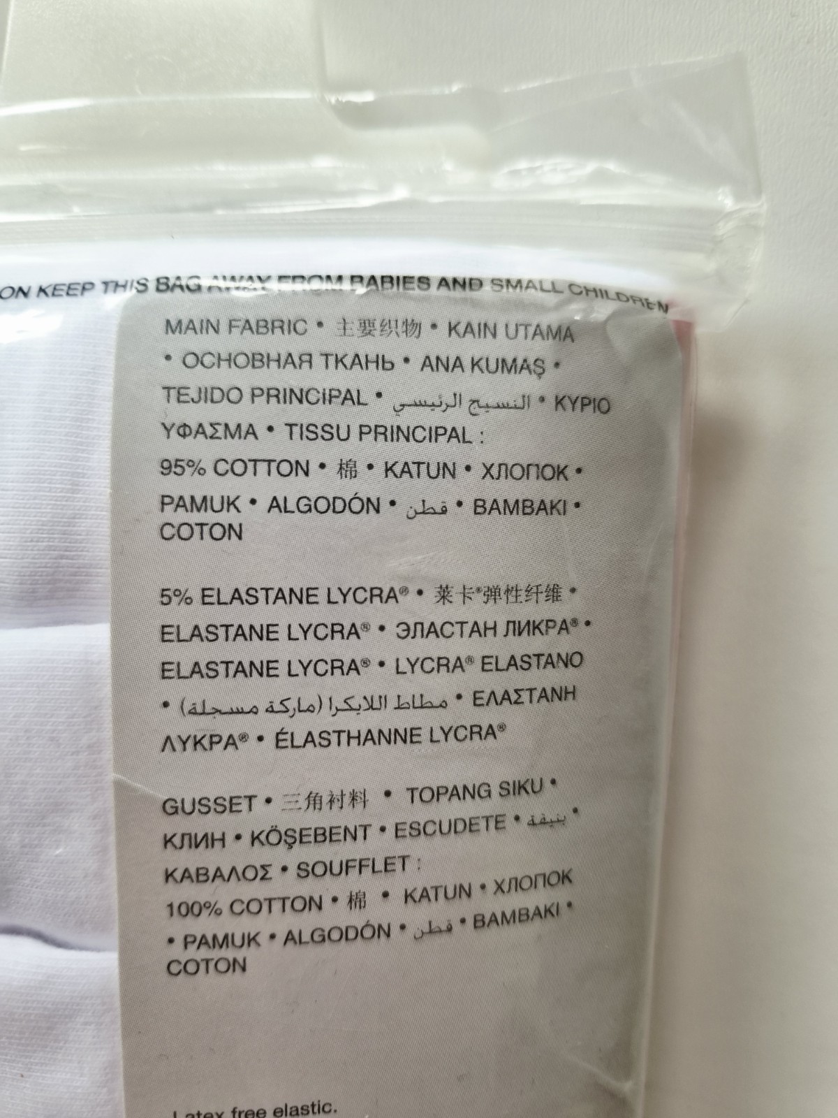 M&S SIZE 20 COTTON BIKINIS KNICKERS WHITE PINK 10 PAIRS NEW MARKS AND SPENCER