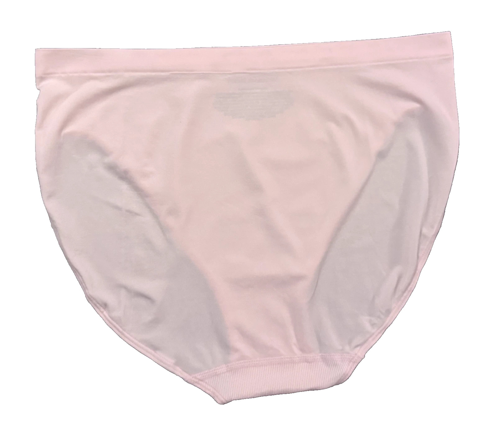 S Lt Pink SEAMLESS NO SHOW FULLCOVER Victorias Secret High Leg Waist Brief Panty