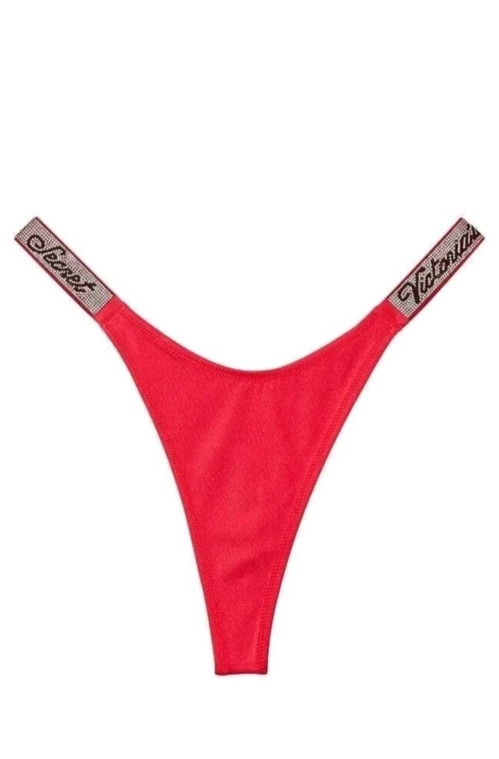 3-pack Victoria’s Secret Thong Size Medium Colors White / pink / Rose Red NWTs