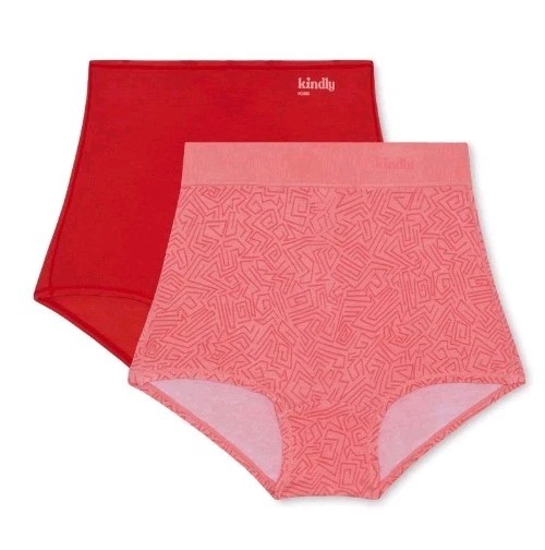 Kindly Yours Boyshort Panties Underwear 2 Pack Size XL (16-18) New With Tags
