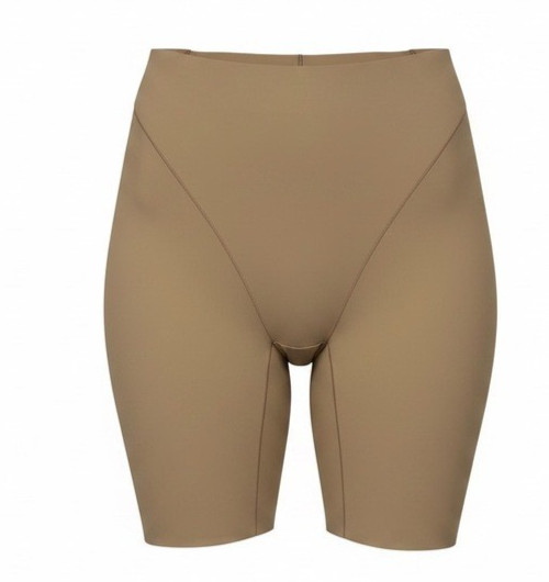 Jockey~Skimmies Mid Thigh Light Shaping Short~X-Large~A690543~Almond 13482
