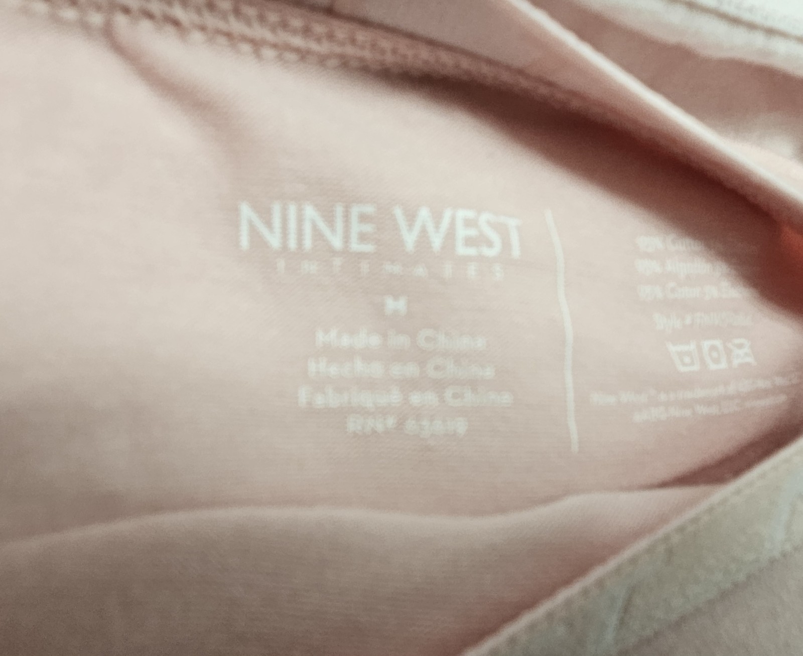 9W NINE WEST 5 Pack Women’s M L XL Cotton Logo Panties Brown Beige Gray Pink