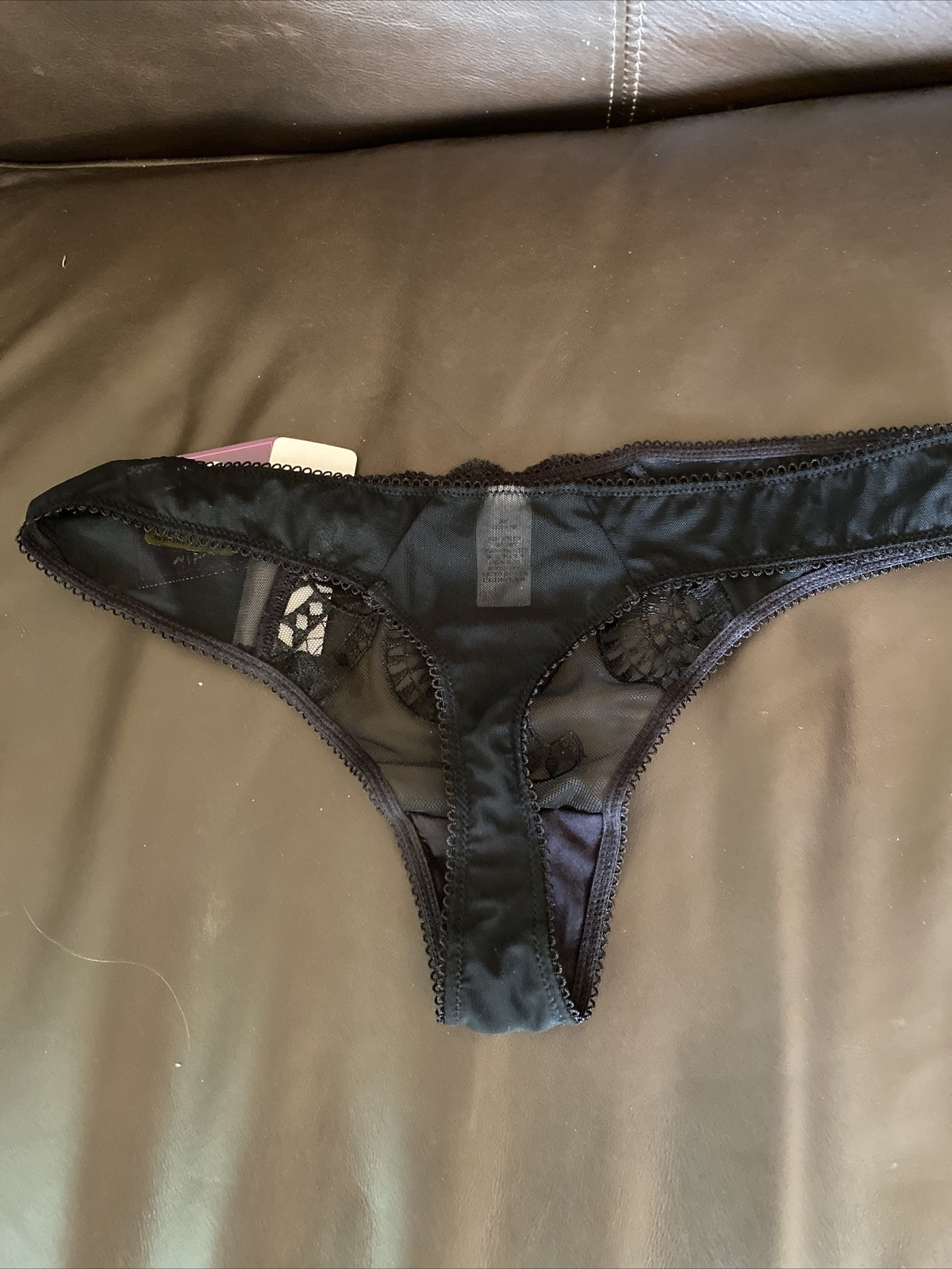 Saki Silver By Diana M Bara Panties Size Small New With Tags