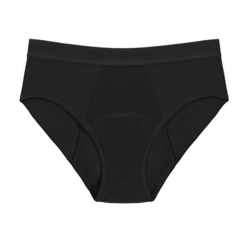 Womens Bamboo Menstrual Period Underwear Leakproof Panties Comfortable Plus Size
