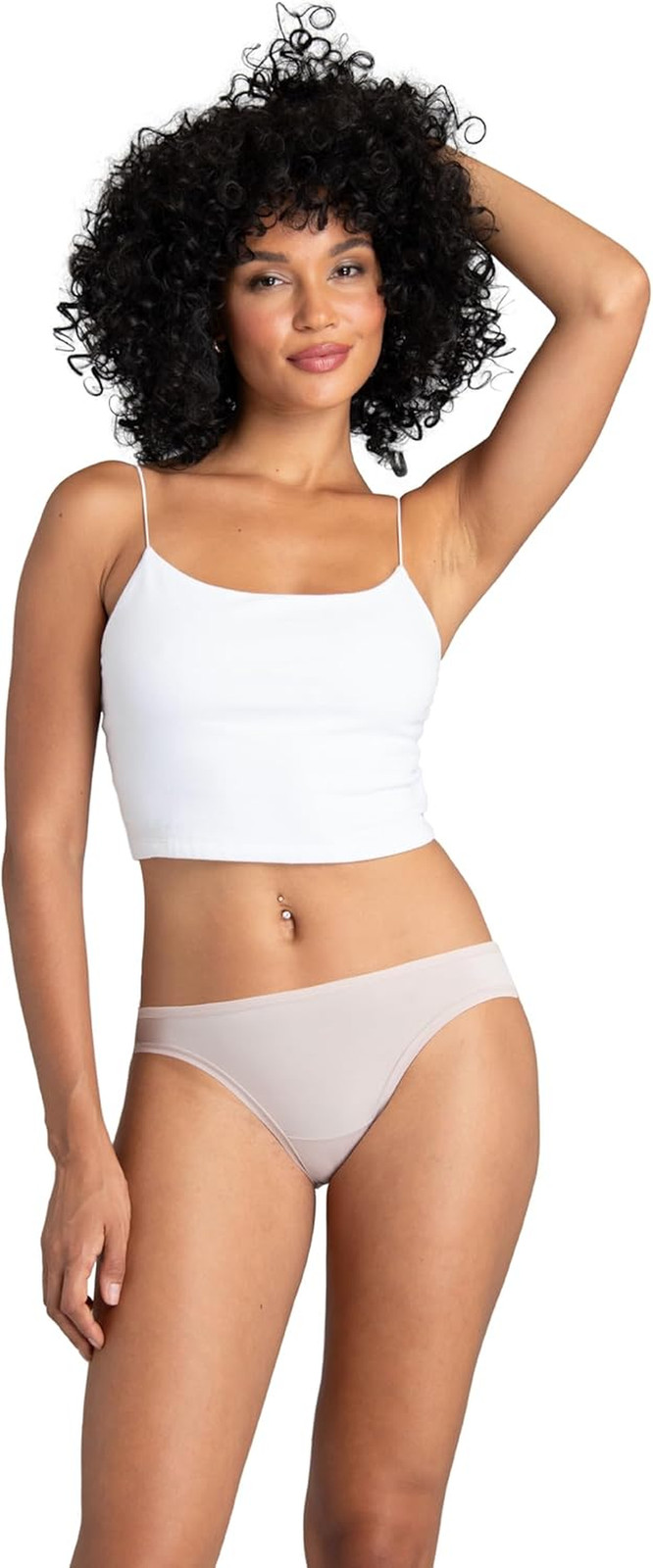 Women’S Lightweight Microfiber Underwear, Smooth under Clothes, Available in plu