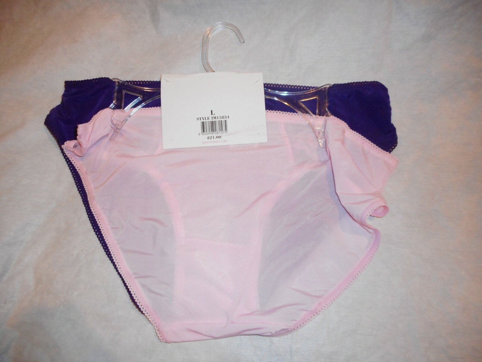 N/W/T 2 p/k Isaac Mizrahi panties Multicolor Bikinis & Brief M& L sold separate