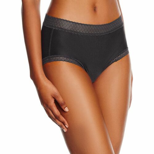 ExOfficio Womens Black Give N Go Lacy Full Cut Brief Size Small L44915