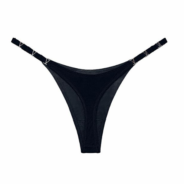Sexy Womens Panties Thong G string Underwear Ice Silky High Cut Briefs Lingerie