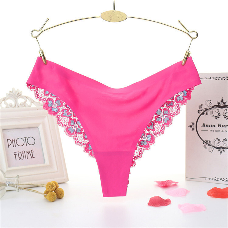 6 Pack Lot Sexy Womens Lace Panties Underwear Briefs Sheer Thongs Lingerie Sissy
