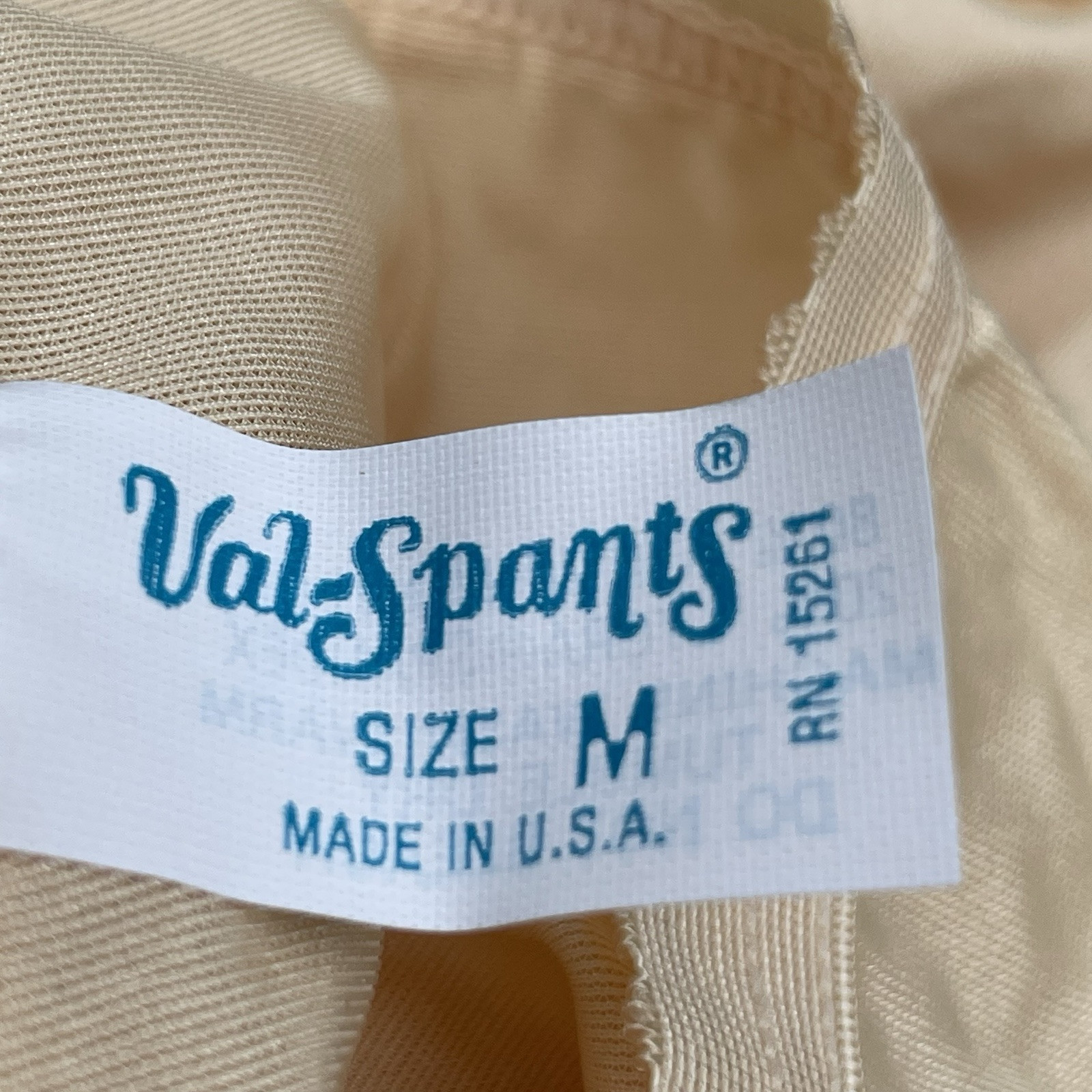 Vintage Brief Women Size Medium Panty Nylon Full Coverage Underwear USA M