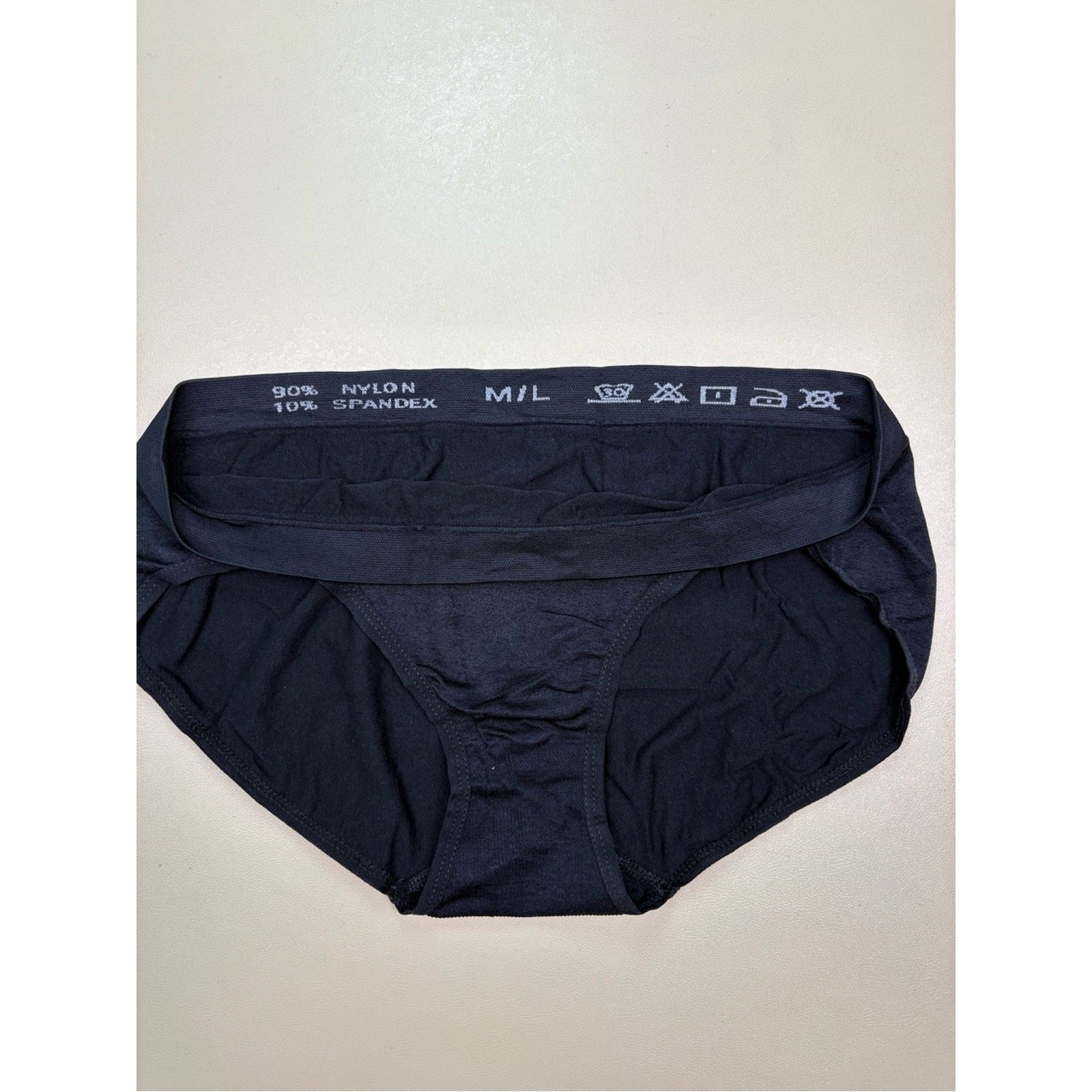 Women’s Seamless Bikini Panties 5 Pack Nylon Spandex Multicolor M/L