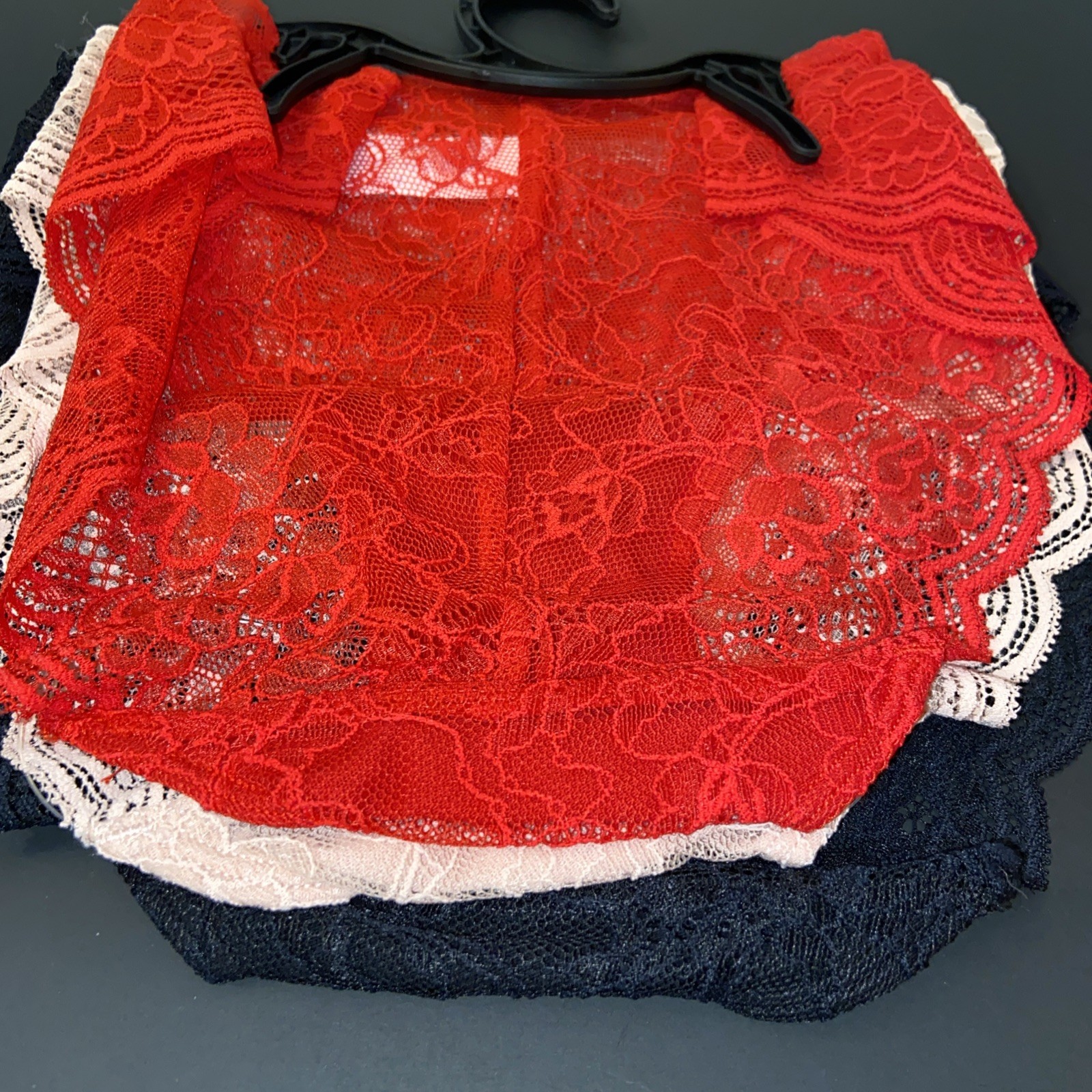 NEW! Joyspun 3 Pack! Sexy Cheeky Lace Hipster Panties / EXTRA SMALL / 0-2