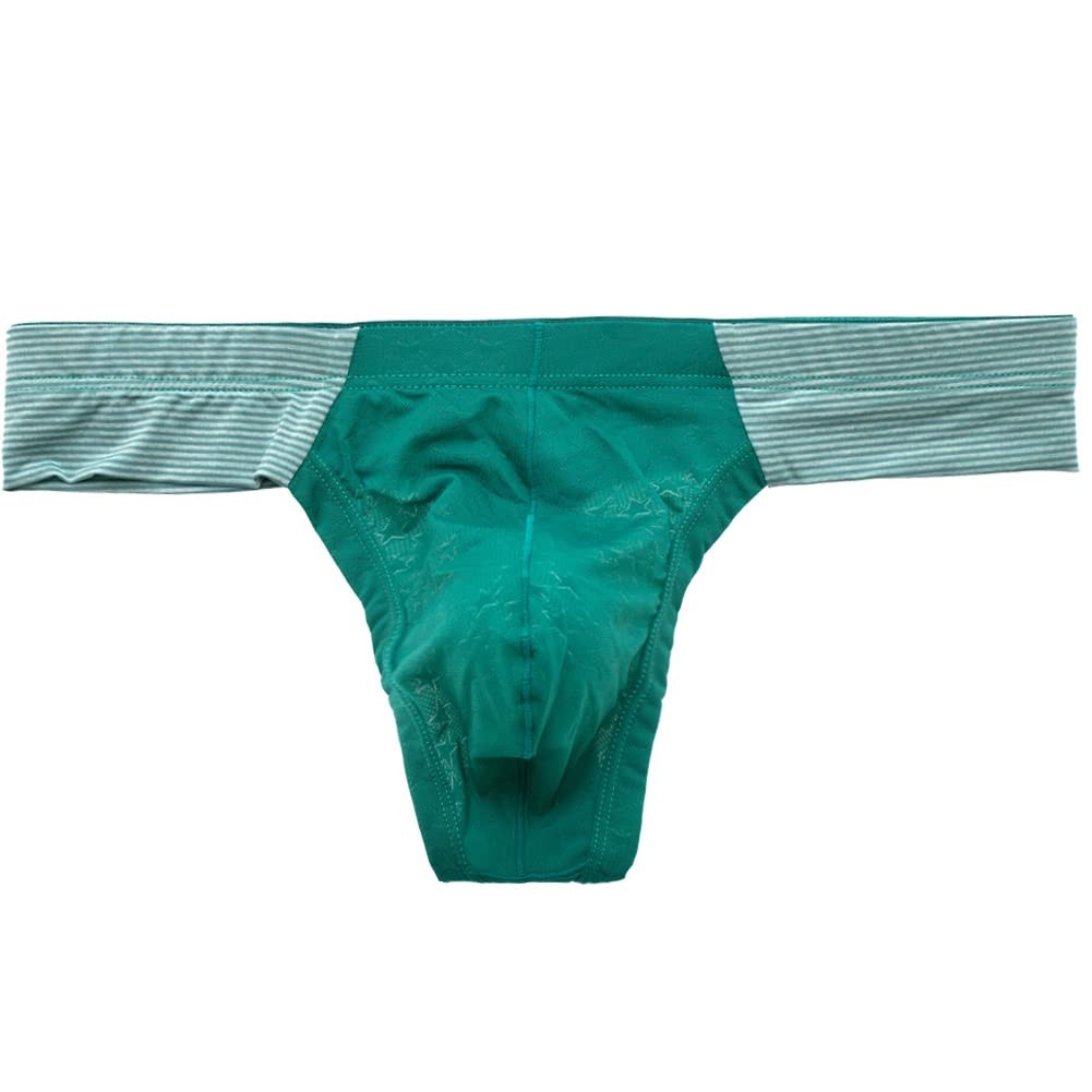 Summer Code Mens Underwear Soft Lightweight Bulge Large, 1 Pack-green