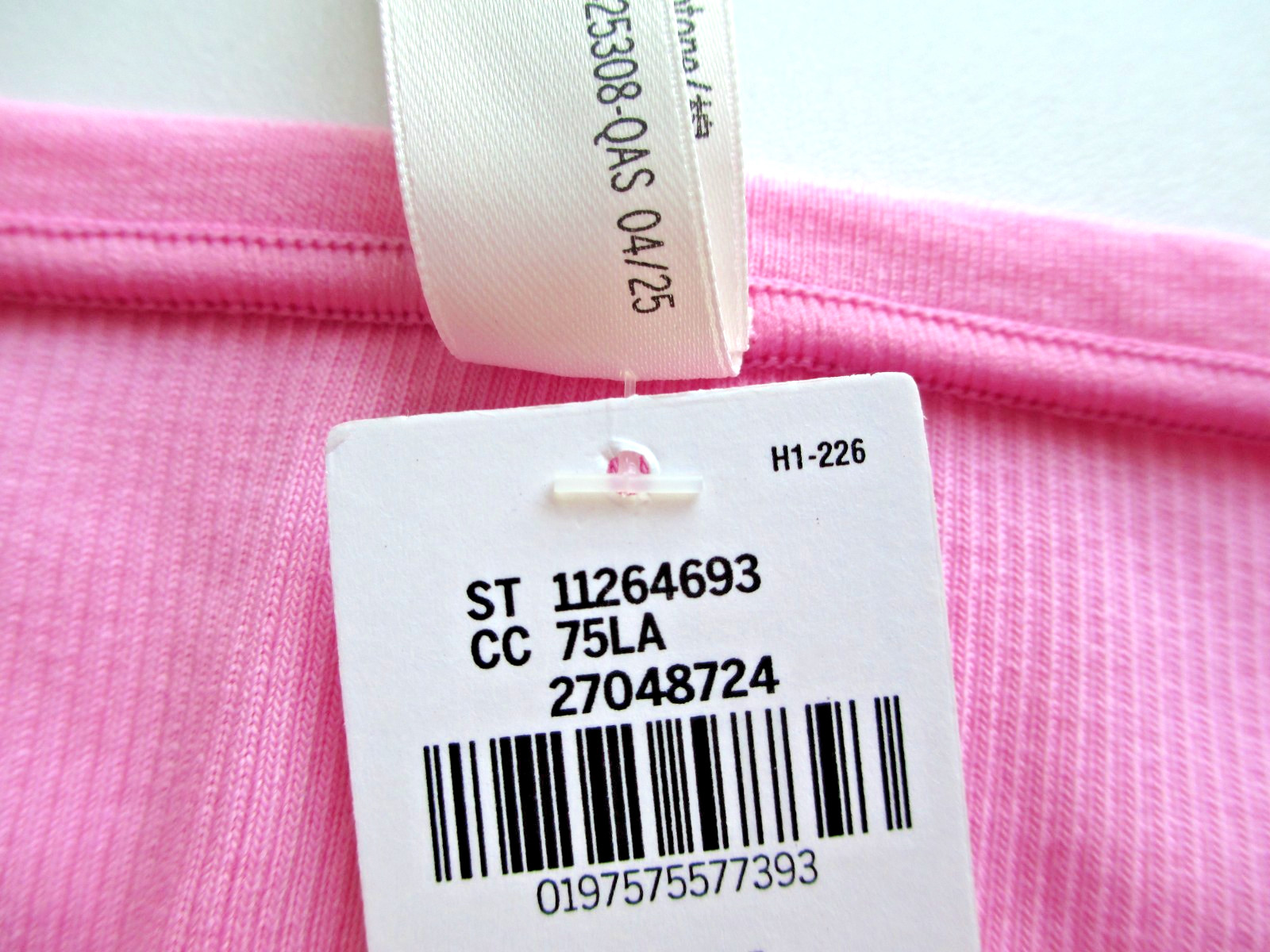 VICTORIA’S SECRET PINK Cotton High Leg Cheeky Panty VS Pink Rib Button S M L XL