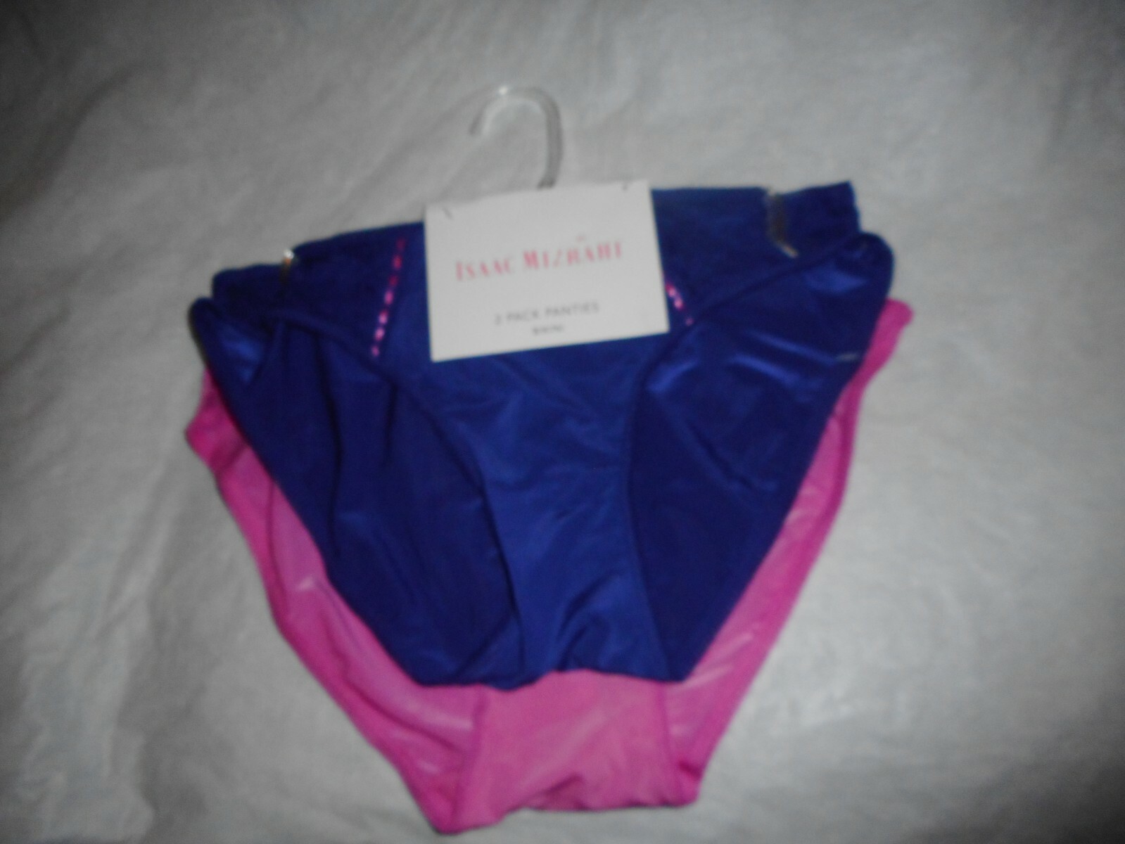 N/W/T 2 p/k Isaac Mizrahi panties Multicolor Bikinis & Brief M& L sold separate