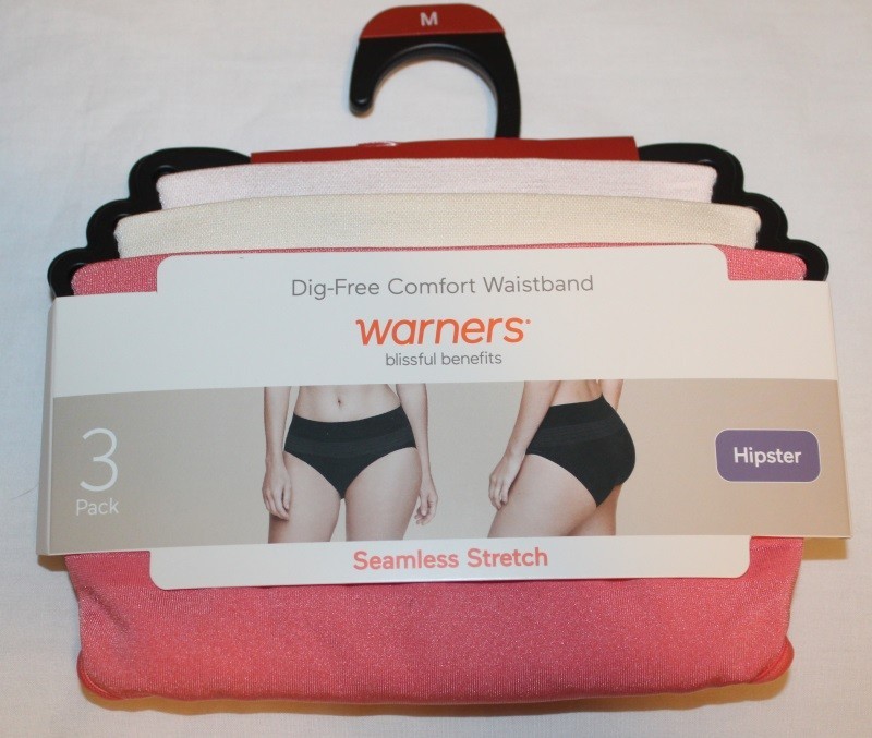 New ladies WARNERS panties hipster underwear 3 pack Size medium