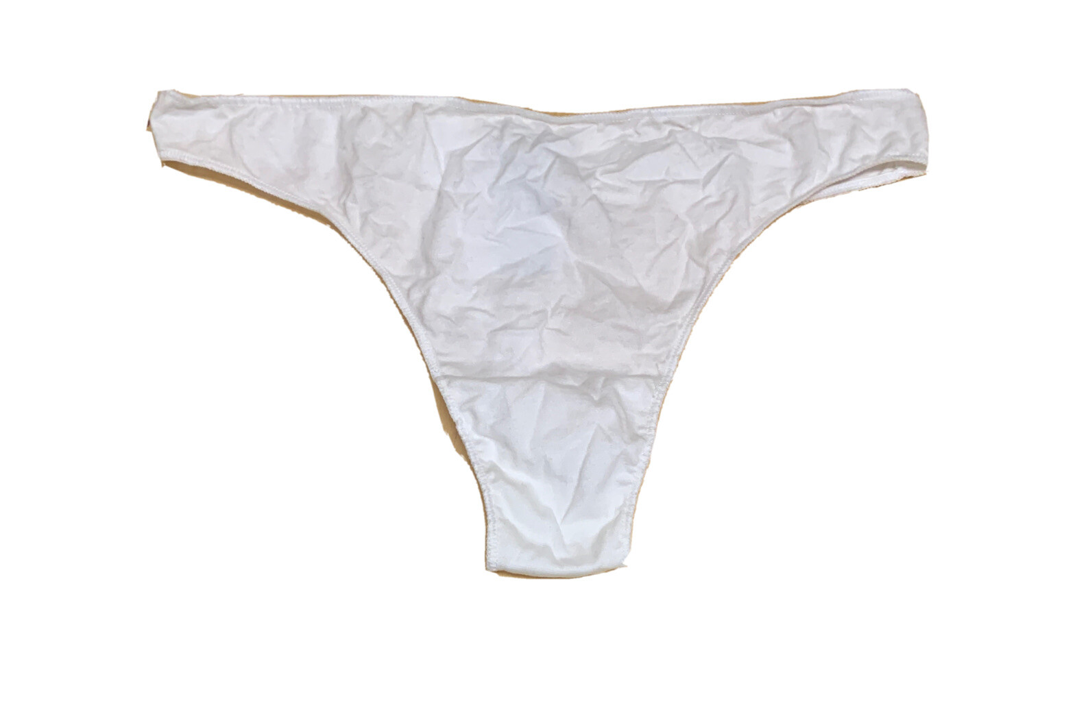 Intimissimi Womens Thong Panties Underwear Cotton White Size M