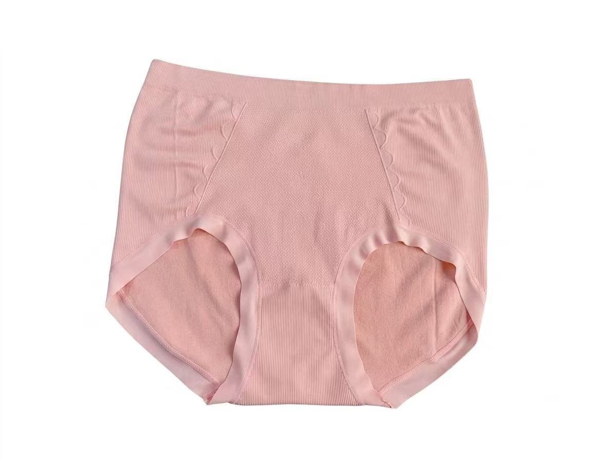 6ps Plus Size High-Waisted Nylon Minimalist Comfortable Women’s Pantie 155-240LB