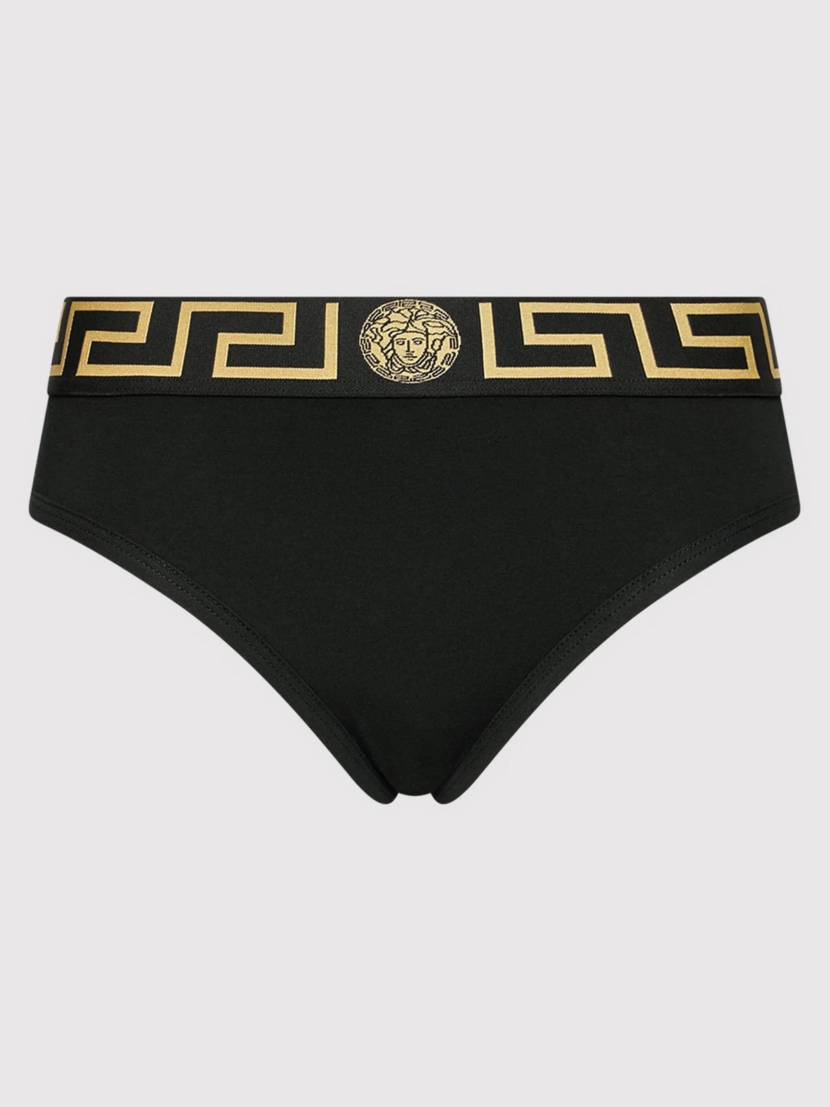 Versace Women’s “Jersey Topeka” Greeca Border Panties Versace sz 4 US L IT 44