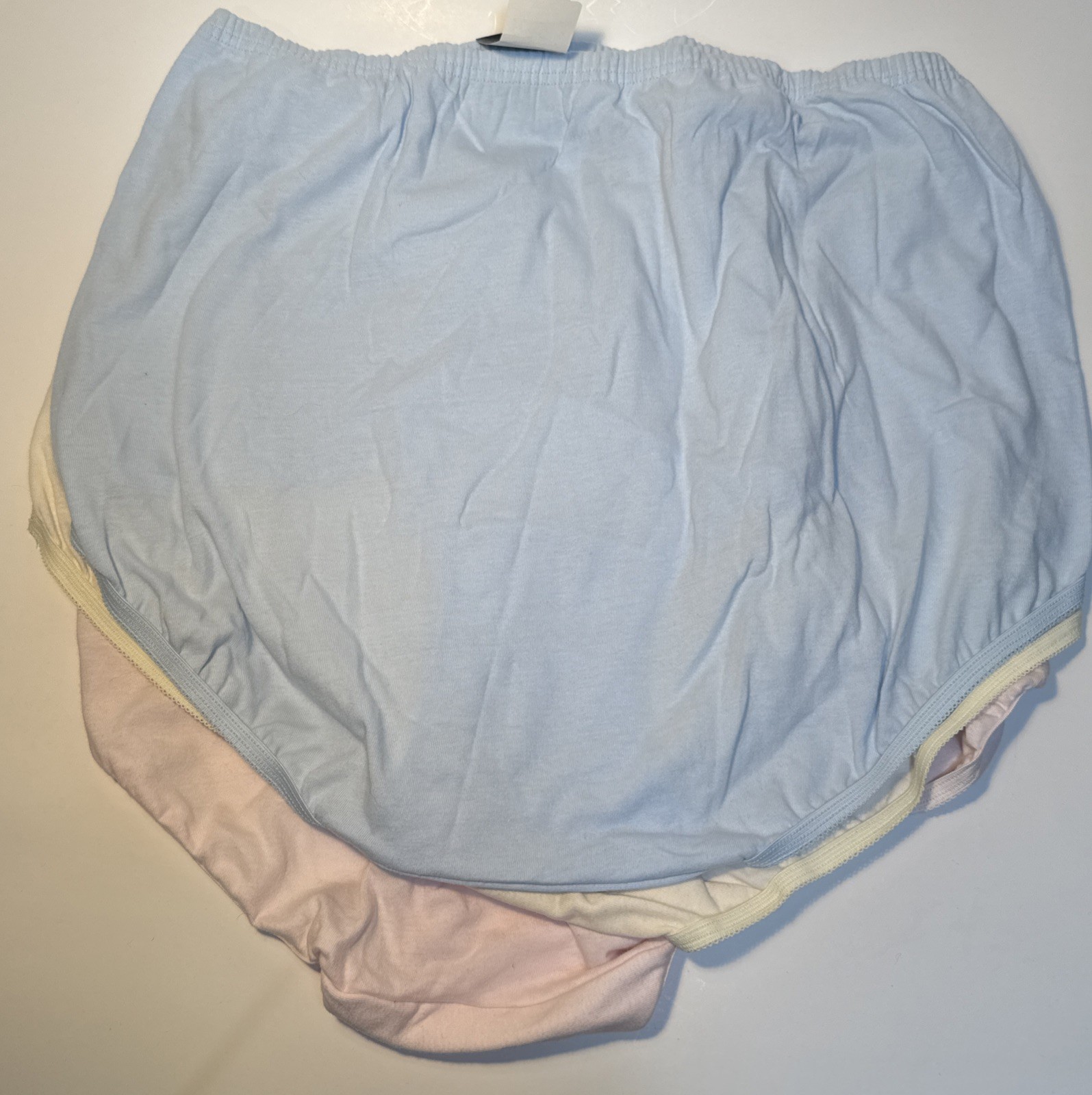 New Vanity Fair Womens Briefs 3 Pair Perfectly Yours Classic Cotton Sz 9/2XL