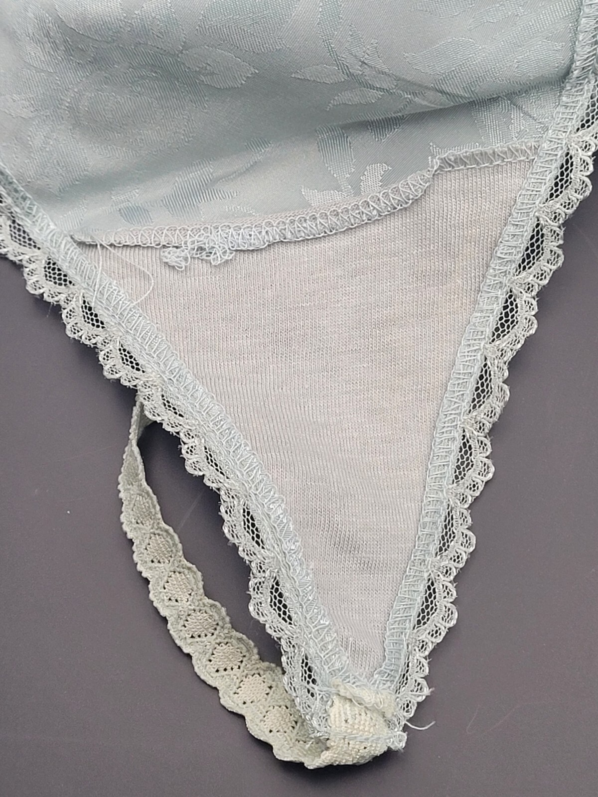 Vtg M/L Victorias Secret 80’s 90’s T String G String Thong Panties Beaded SAGE