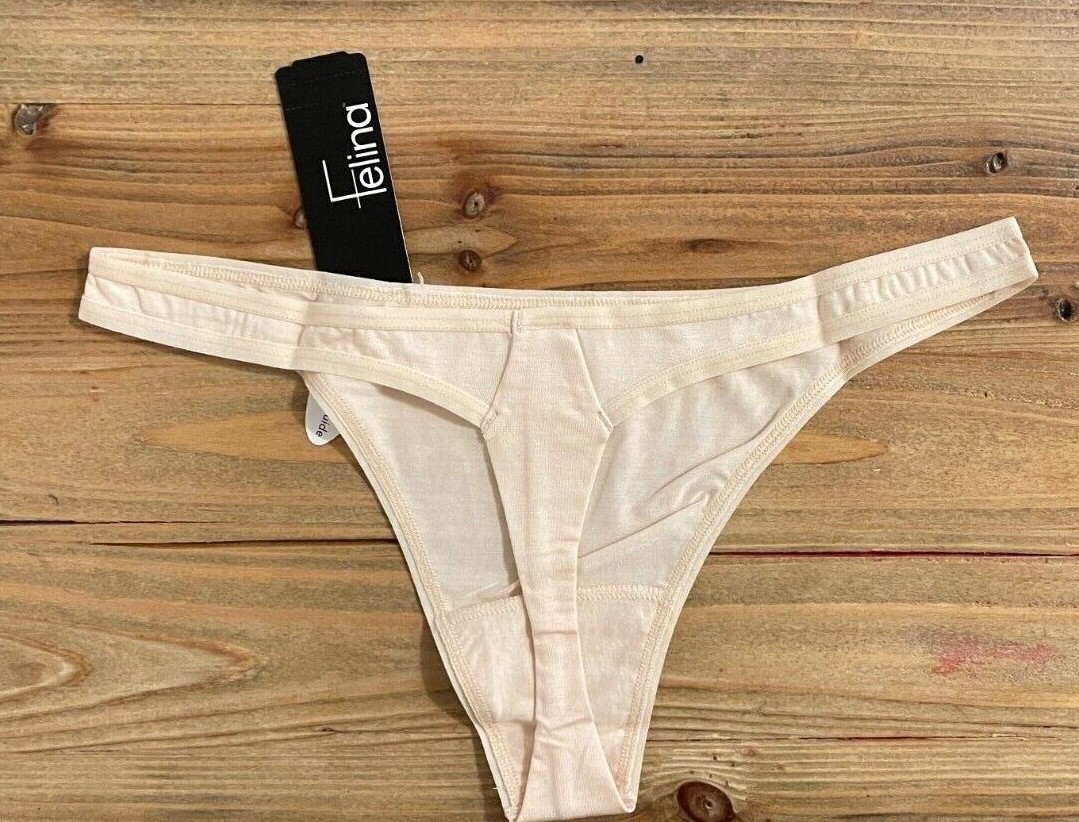 Felina So Smooth Modal Low Rise Thong, NWT