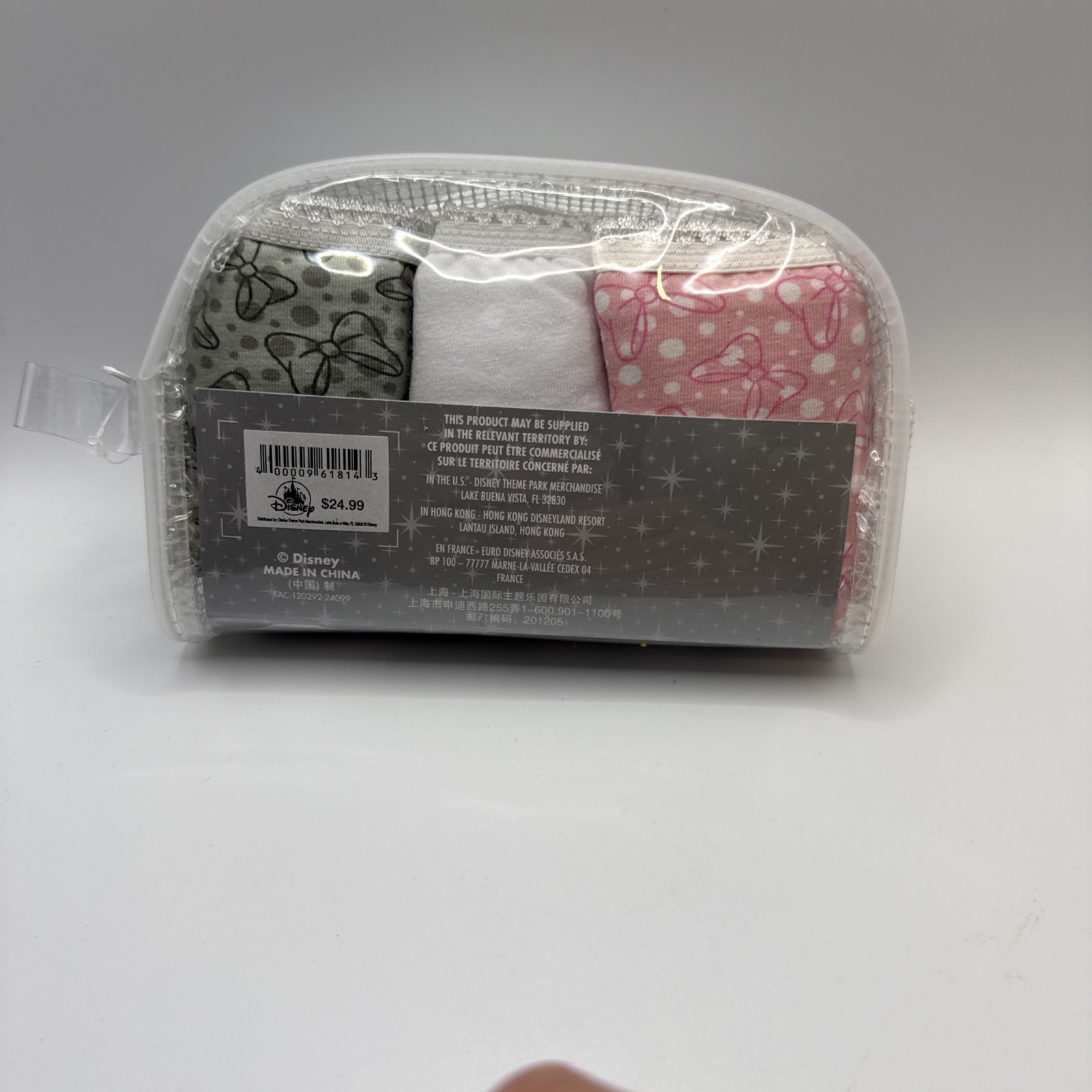 NWT Women’s Small 3-Pack Panties DISNEY Cotton