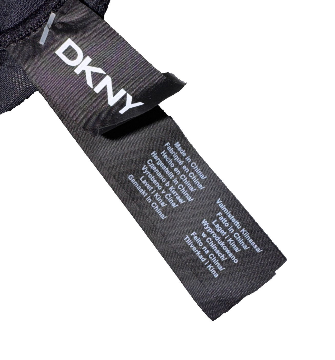 New DKNY Modal Thong Womens Size XL Panty Low Rise Super Soft Knit DK8131 Black