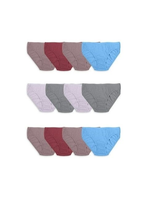 Fruit of the Loom Women’s Beyondsoft Bikini Underwear Multi-Pack Size 5,7,8