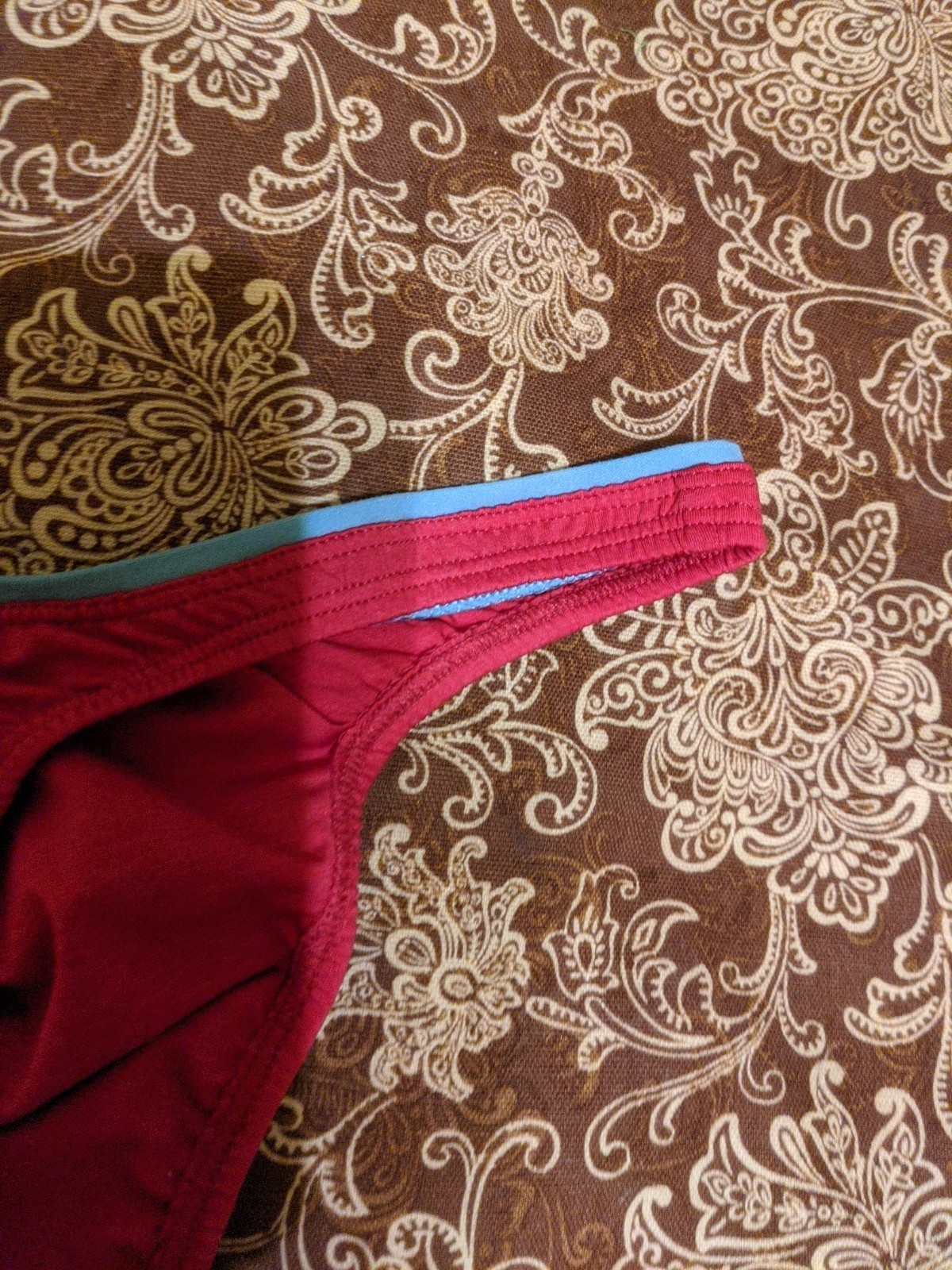 Vintage Dietz Satin Men’s Thong Underwear Size Large