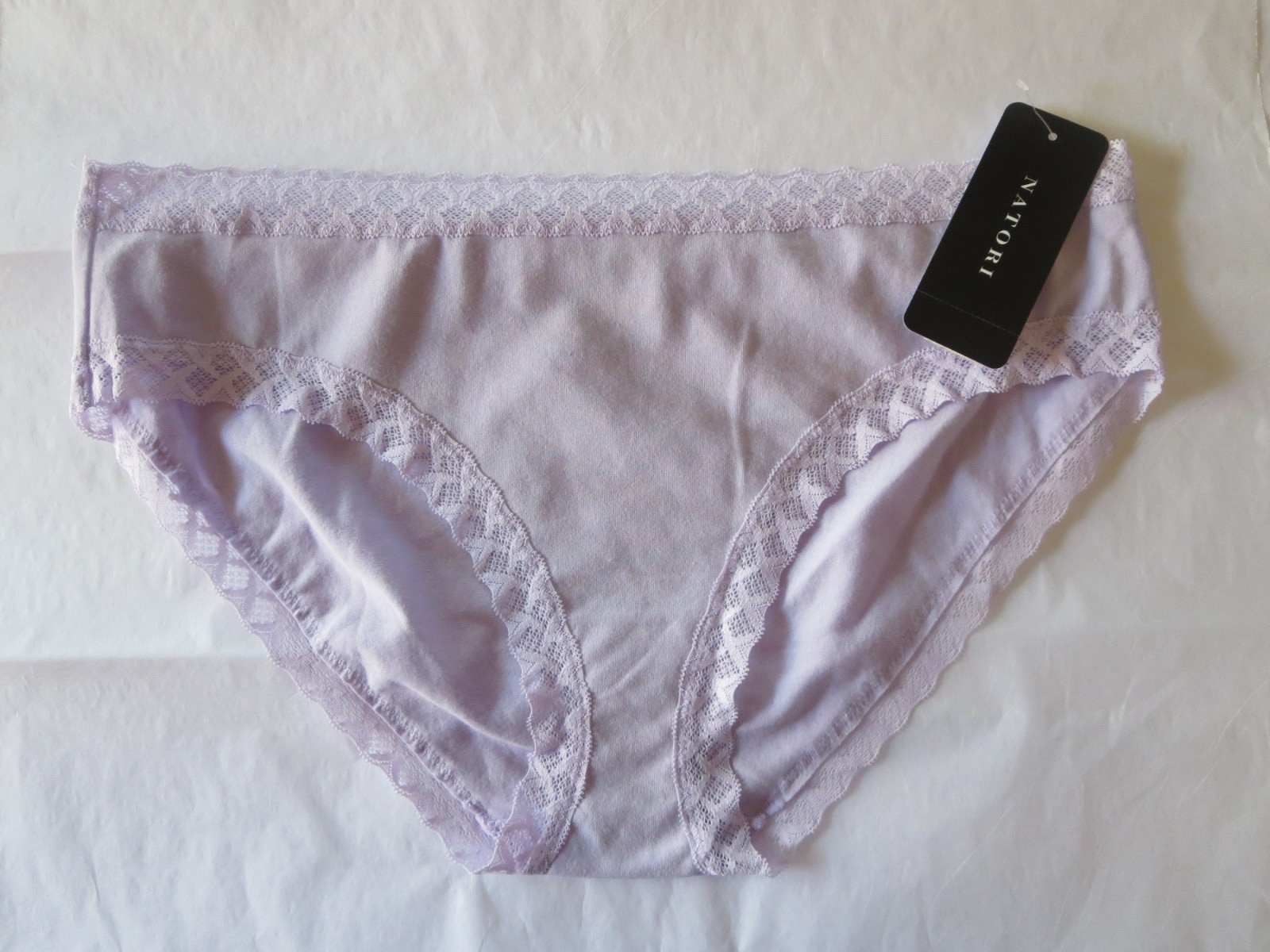 NATORI BLISS GIRL BRIEF PANTY #156058, XL, LILAC DREA, NWT $20