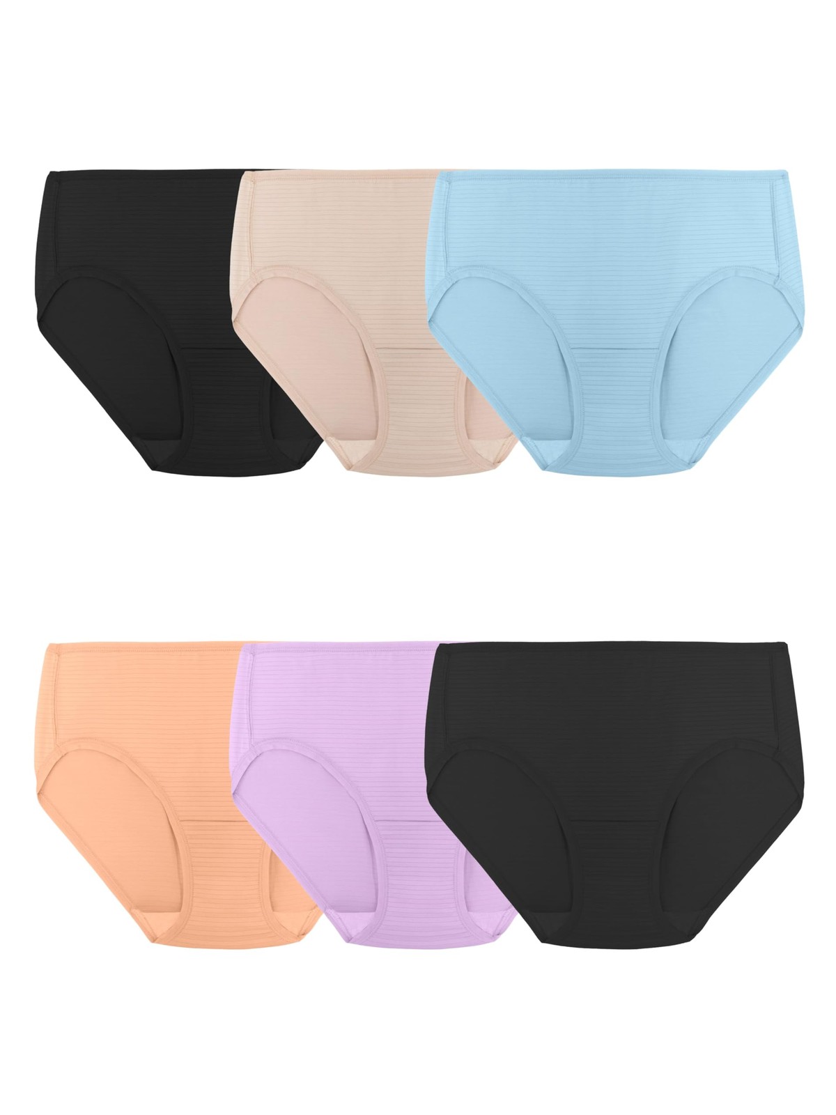 Fruit of the Loom Women’s Breathable Underwear, Moisture Wicking Keeps You Cool